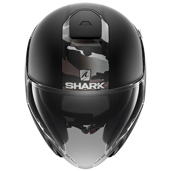 Shark Citycruiser Genom Mat Black Silver Anthracite Motostar Sk