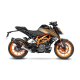 LV One Evo Black Slip-on KTM DUKE 125, DUKE 390 (21-23)