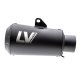 LV-10 Full Black Slip-on DUCATI SCRAMBLER 800 ICON/FULL THROTTLE/NIGHT SHIFT (23-24)