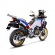 LV One Evo Black Slip-on Honda CRF 1100 L AFRICA (20-24)