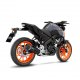 LV One Evo Black Full system YAMAHA MT-125, XSR 125, YZF-R 125 (21-24)