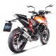 LV One Evo Slip-on KTM DUKE 125, RC 125, DUKE 390, RC 390 (17-20)