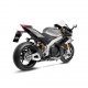 LV-10 Full Black Slip-on APRILIA RSV4 1100/FACTORY, TUONO V4 1100/FACTORY (21-24)