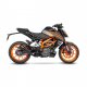 LV-10 Full Black Slip-on KTM DUKE 125, DUKE 390 (21-23)