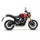 LV-10 Black Slip-on TRIUMPH SPEED 400, SCRAMBLER 400 X (24 >)