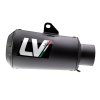 LV-10 Full Black Slip-on YAMAHA MT-25 (15-18), YZF-R25 (14-18), MT-03 (16-17), MT-03 (18-19), MT-03 (20), YZF-R3 (15-17), YZF-R3 (18), YZF-R3 (19-20)