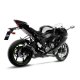 LV-10 Black Slip-on KAWASAKI ZX-6R NINJA (09-16), ZX-6R NINJA (13-16), ZX-6R NINJA (19-20)