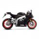 LV-10 Black Slip-on APRILIA RSV4 1000 RR, TUONO V4 1100/FACTORY/RR (19-20)