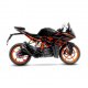 LV-10 Full Black Slip-on KTM RC 125 (22-23)