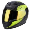 EXO-710 AIR Mugello matt black / neon yellow / silver