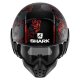 Drak Sanctus Mat black / red / anthracite