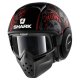 Drak Sanctus Mat black / red / anthracite